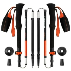 Bâton Lafuma Izoard Pairs Red Orange