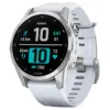 Montres GPS Garmin Fenix 7S White Testone Band