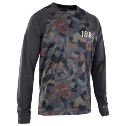 Maillot VTT Ion Scrub LS Men Black