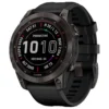 Montres GPS Garmin Fenix 7 Sapphire Solar Edition Carbon Gray Black