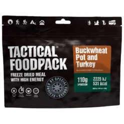 Repas Lyophilisé Tactical Foodpack Pot De Sarrasin Et Dinde 110g