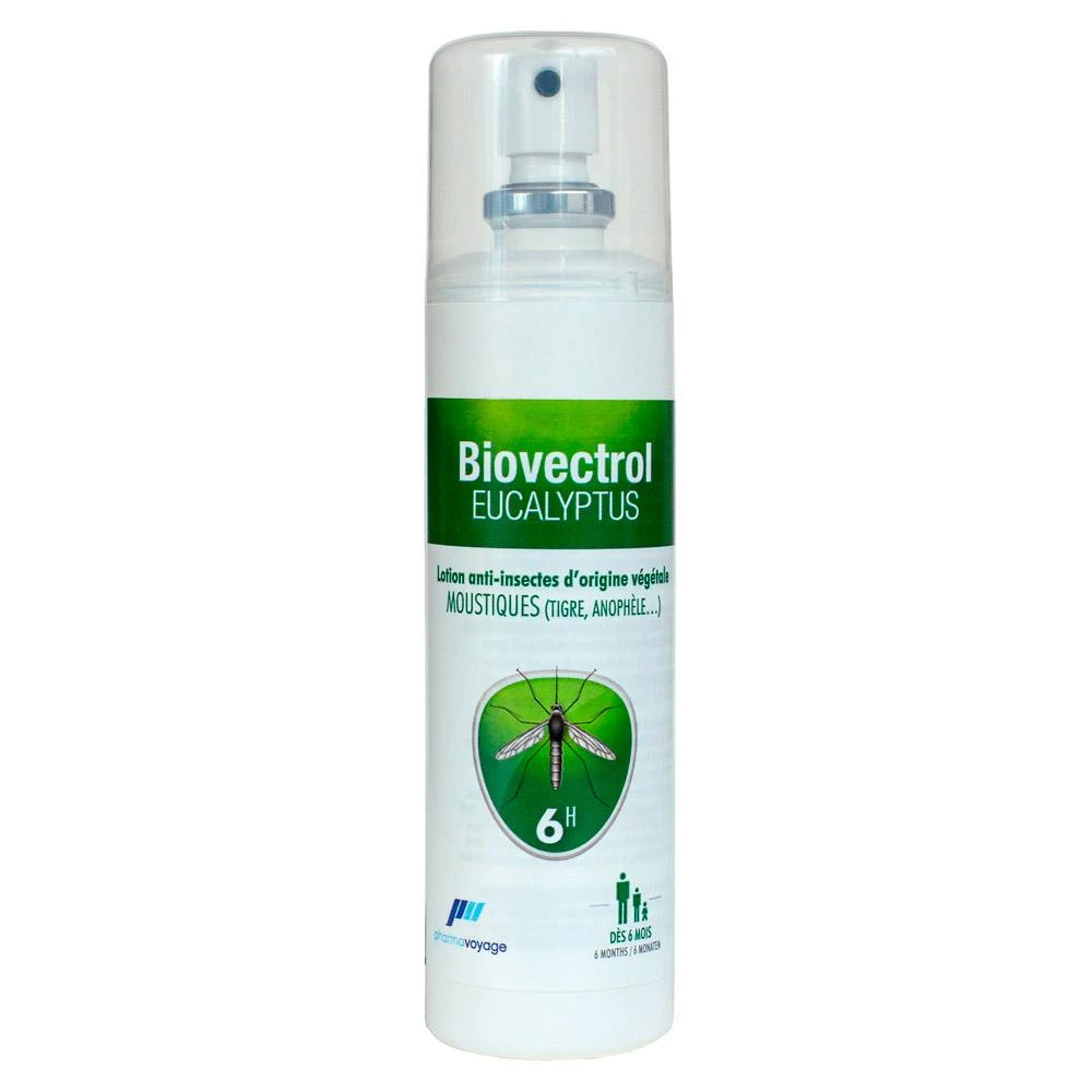 Répulsif Insectes Pharmavoyage Biovectrol Eucalyptus 75ML 1 Répulsif Insectes Pharmavoyage Biovectrol Eucalyptus 75ML