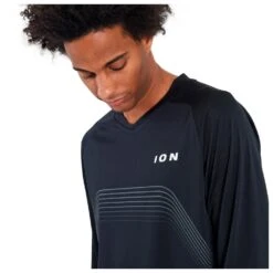 Maillot VTT Ion Traze LS Men Black -Air Plein Escalade Magasin 296e8516bd678f31a08c654bbeae92280327bdea E220IONVTT2203478 11