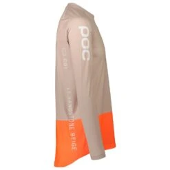 Maillot VTT Poc Mtb Pure Ls Jersey Lght Sandstone Beige Zink Orange -Air Plein Escalade Magasin 34a3b037c2f4830f8c99dfc5977ed57aef0d2ce8 H23POCSVTT3324730 3