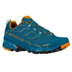 Air Plein Escalade Magasin 31 Chaussures De Trail La Sportiva Akyra Space Blue Maple