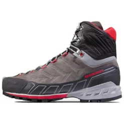 Chaussures De Trek Et Montagne Mammut Kento Tour High Gtx Dark Titanium Dark Spicy