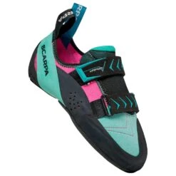 Chaussons D'escalade Scarpa Vapor V Women's Dahlia Aqua