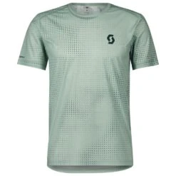 Tee-shirt De Trail Scott RC Run S/S Men's Mineral Green Aruba Green