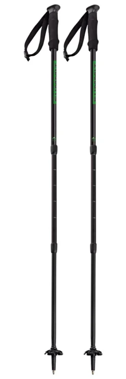 Bâton Raquette Summit Tibet 3 Parts Classic Cone Black Green