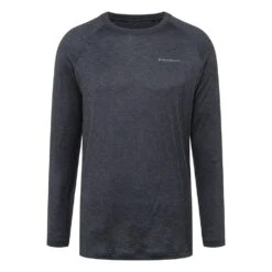Tee-shirt De Trail Black Diamond M Ls Rhythm Tee Black