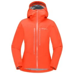 Veste D’alpinisme Norrona Falketind Gore-Tex Paclite W's Jkt Orange Alert