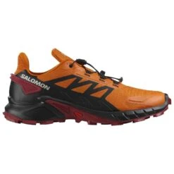 Chaussures De Trail Salomon Supercross 4 Marmalade Black Biking Red