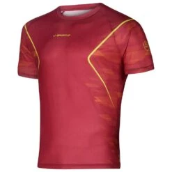 Tee-shirt De Trail La Sportiva Pacer T-Shirt Sangria Hawaiian Sun