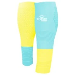 Manchons De Compression Bv Sport Booster Elite Evolution Bleu Jaune