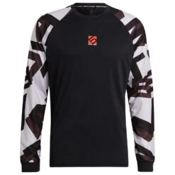 Maillot VTT Five Ten 5.10 TrailX Long Sleeve Black Light Granite