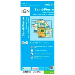 Carte IGN La Reunion P4405Rt Saint Pierre Cirque De Cilaos PN De La Réunion -Air Plein Escalade Magasin 6b3103154f1dce649c58b7d0f3a8a33efa3e72de H230IGNBIV355981 0IGN0211202 2
