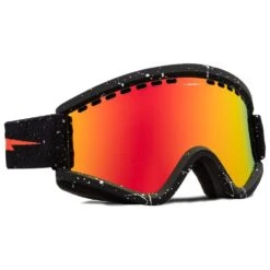 Masque De Ski Electric Egv Matte Speckled Black Fire Chrome