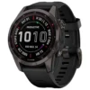 Montres GPS Garmin Fenix 7S Sapphire Solar Edition Carbon Gray Black
