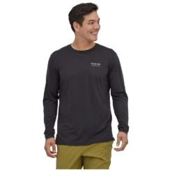 Tee-shirt De Rando Patagonia M's Long-Sleeved Capilene Cool Merino Graphic Shirt Header Black -Air Plein Escalade Magasin 6f6430e9ab5063850cd93d2b0d52318e2bbb2932 H23PATATTH3335476 4