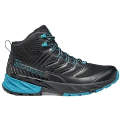 Chaussures De Fast Hiking Scarpa Rush Mid Gtx Black Ottanio