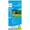 Carte IGN 3538ET Aiguille De Chambeyron Cols De Larche Et De Vars