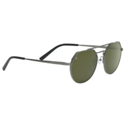 Lunettes De Soleil Serengeti Shelby Matte Gunmetal Saturn Polarized 555Nm Cat 2 To 3