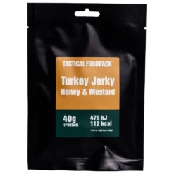 Repas Lyophilisé Tactical Foodpack Jerky De Dinde Au Miel Et à La Moutarde 40g