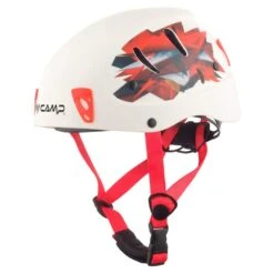 Air Plein Escalade Magasin 3 Casque D'escalade Camp Armour Blanc Rouge