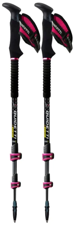 Bâton Guidetti B-Light Carbon/Alu W Rubis 125cm