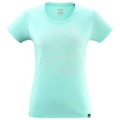 Tee-shirt De Rando Millet Granite Shortsleeve W Aruba Blue