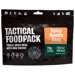 Repas Lyophilisé Tactical Foodpack Soupe Aux Nouilles épicée 70g
