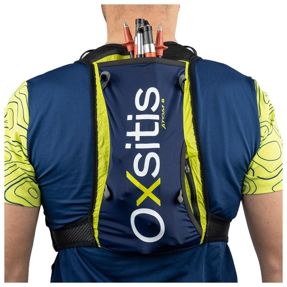Gilet Trail Oxsitis Atom 6 Bleu Citrus 2 Gilet Trail Oxsitis Atom 6 Bleu Citrus – Image 2