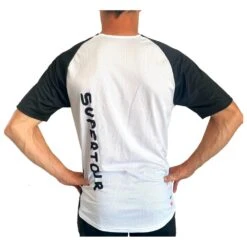 Maillot VTT Supertour Factory S/S White Black -Air Plein Escalade Magasin 92e74289cd2b6d819c936bedd5e16a3cd750bb99 E22SUPRVTT2214885 2