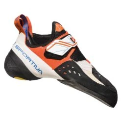 Chaussons D'escalade La Sportiva Solution Women White Lily Orange