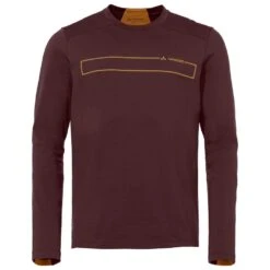 Maillot VTT Vaude Men's Qimsa Ls Shirt Dark Oak