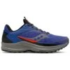 Chaussures De Trail Saucony Canyon Tr2 Sapphire Vizired