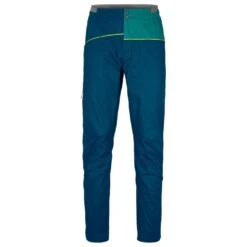 Pantalon D’alpinisme Ortovox Valbon Pants M Petrol Blue