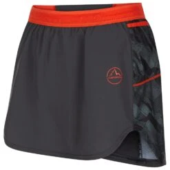 Short De Trail La Sportiva Auster Skirt Carbon Cherry Tomato