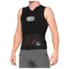 100% Protection Dorsale 100 % Tarka Sleeveless Black