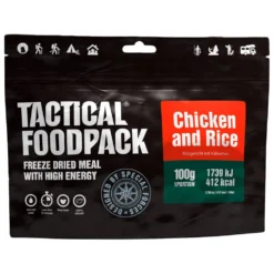 Repas Lyophilisé Tactical Foodpack Poulet Et Riz 100g