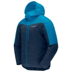 Veste Technique Norrona Falketind Aero60 Hood M's Hawaïïan Surf / Indigo Ni
