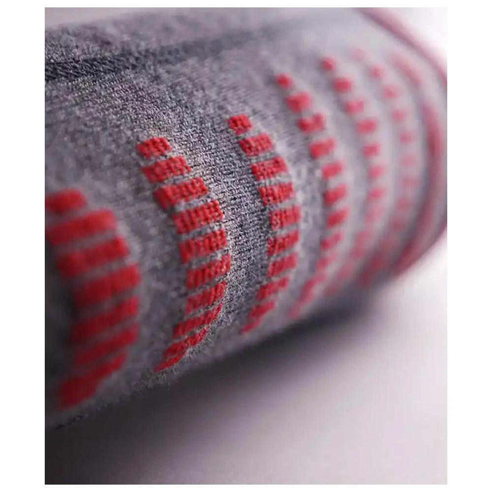 Chauffage Pied Lenz Heat Sock 5.1 Toe Cap Slim Fit Gris Rouge 2 Chauffage Pied Lenz Heat Sock 5.1 Toe Cap Slim Fit Gris Rouge – Image 2