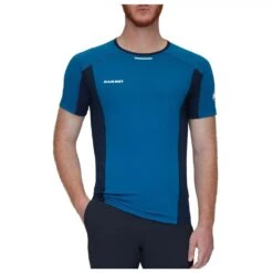 Tee-shirt D’escalade Mammut Aenergy FL Deep Ice Marine -Air Plein Escalade Magasin c8cf687bb19fa5632f9bee494a1cd6ba4f470bd1 E23MAMMTTH3376763 4