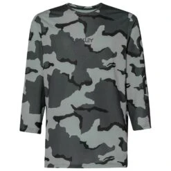 Maillot VTT Oakley Ride Free Camo Dark Grey