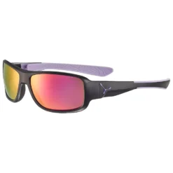 Cébé Lunettes De Soleil Cebe S'Path Black Lavender Matte Zone Blue Light Grey Cat.3 Pink