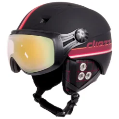 Casque Visière Diezz Glide Ventury Black Prune Activlux ML Gold Cat 1-3