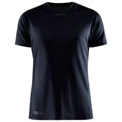 Tee-shirt De Trail Craft CTM Distance Warp Mesh SS Tee Black