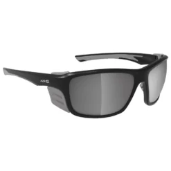 Lunettes De Soleil AZR Voyager Noir Gris Mate Gris Miroir Polarized