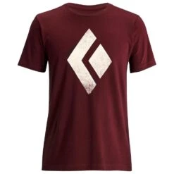 Tee-shirt D’escalade Black Diamond Chalked Up Tee Port