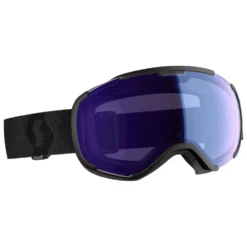 Masque De Ski Scott Faze II Mineral Black Illuminator Blue Chrome